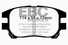 Load image into Gallery viewer, EBC 02-03 Lexus RX300 3.0 2WD Ultimax2 Front Brake Pads