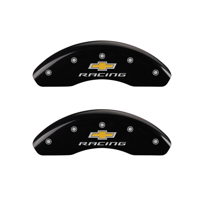 MGP 4 Caliper Covers Engraved Front Viper Rear Snake Yellow Finish Black Char 2002 Dodge Viper