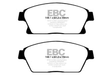 Load image into Gallery viewer, EBC 13+ Buick Encore 1.4 Turbo Yellowstuff Front Brake Pads