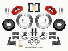 Load image into Gallery viewer, Wilwood Narrow Superlite 6R Front Hub Kit 12.88in Red 65-72 CDP C Body -Drum