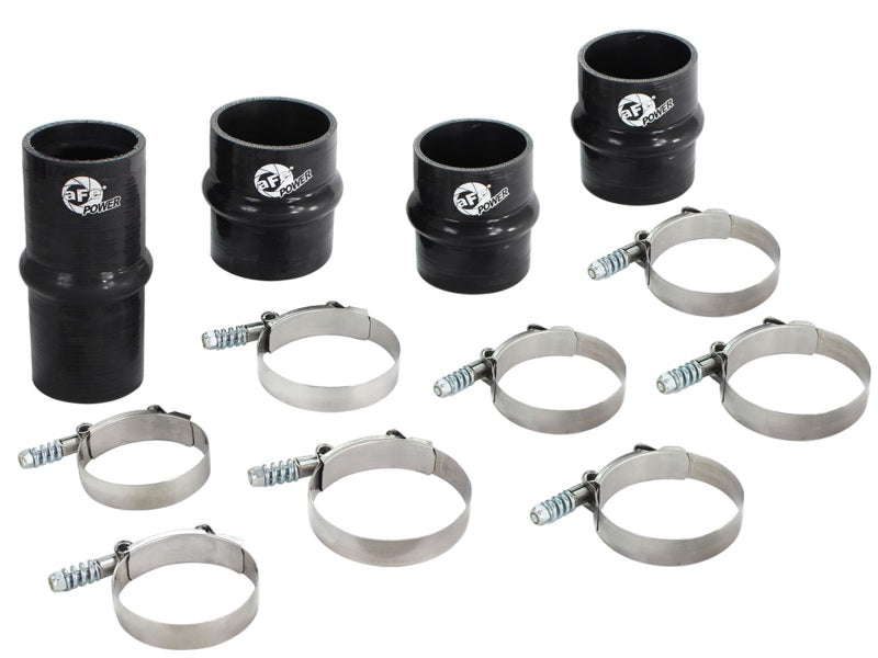 aFe BladeRunner Intercooler Couplings & Clamps Kit Replacement 03-07 Dodge Diesel Trucks L6-5.9L(td)