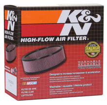 Load image into Gallery viewer, K&amp;N Universal Round Clamp-On Air Filter 2in. Flange / 5-3/8in. OD / 2in. Height