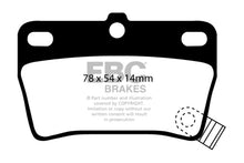 Load image into Gallery viewer, EBC 03-05 Toyota RAV 4 2.4 Ultimax2 Rear Brake Pads