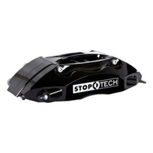 Load image into Gallery viewer, StopTech BBK 01-07 BMW M3 (E46) Rear 4 Piston 355x32 Black Calipers Slotted Two Piece Rotors