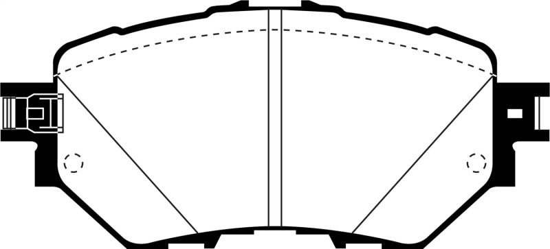 EBC 14+ Mazda 3 2.0 (Mexico Build) Greenstuff Front Brake Pads