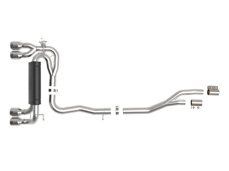 aFe MACHForce XP Exhausts Cat-Back SS 19-21 BMW M2 Competition L6-3.0L w/Polished Tips