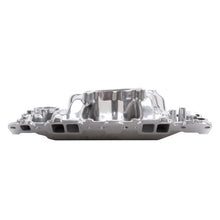 Load image into Gallery viewer, Edelbrock SBC Perf Air Gap Manifold Polished