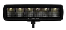 Load image into Gallery viewer, Hella Universal Black Magic 6 L.E.D. Mini Light Bar - Flood Beam