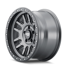 Load image into Gallery viewer, Dirty Life 9309 Canyon Pro 17x9/5x127 BP/-38mm Offset/71.5mm Hub Satin Graphite Wheel - Beadlock