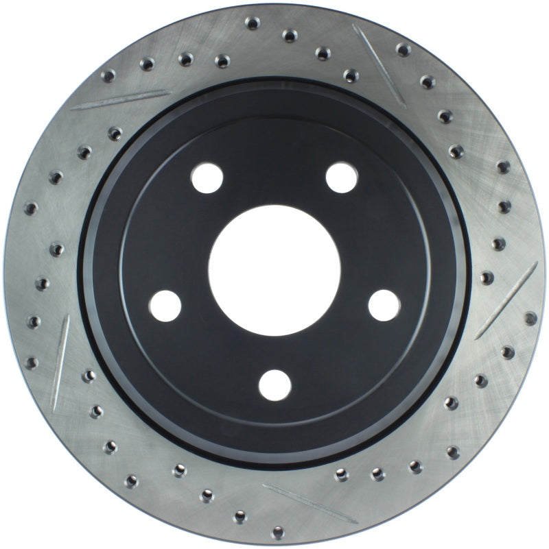 StopTech Slotted & Drilled Sport Brake Rotor 11-15 Jeep Grand Cherokee (Excludes SRT8)