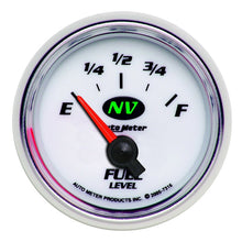 Load image into Gallery viewer, AutoMeter Gauge Fuel Level 2-1/16in. 240 Ohm(e) to 33 Ohm(f) Elec NV