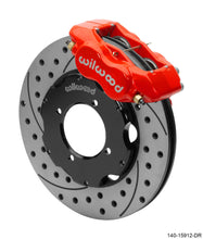 Load image into Gallery viewer, Wilwood Dynalite Front Big Brake Kit 11.00in SRP Drilled &amp; Slotted Rotors - Red