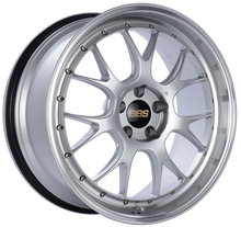 Load image into Gallery viewer, BBS LM-R 20x9.5 5x114.3 ET40 CB66 Diamond Silver Center Diamond Cut Lip Wheel