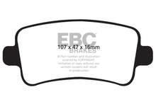 Load image into Gallery viewer, EBC 10+ Buick Allure (Canada) 3.0 Greenstuff Rear Brake Pads