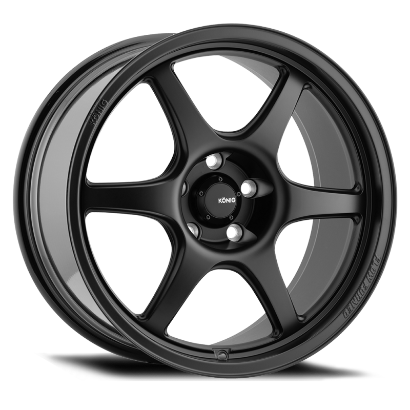 Konig Hexaform 17x9.5 5x114.3 ET38 Matte Black