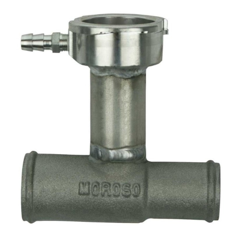 Moroso Inline Extended Filler Neck 1.5in In / 1.25in Out