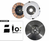 Clutch Masters 94-04 Dodge Ram 2500/3500 5.9L w/NV4500 Trans FXT400 Sprung Ceramic Clutch Kit w/FW