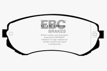 Load image into Gallery viewer, EBC 89-96 Nissan 240SX 2.4 (4 Lug) Ultimax2 Front Brake Pads