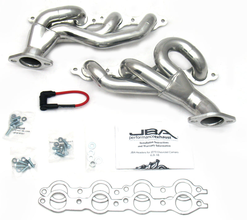 JBA 14-17 Chevy SS 6.2L LS 1-3/4in Primary Silver Ctd Cat4Ward Header