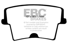 Load image into Gallery viewer, EBC 05-09 Chrysler 300 2.7 Yellowstuff Rear Brake Pads