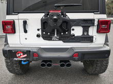 Load image into Gallery viewer, aFe Rebel Series 2.5in 304 SS Cat-Back Exhaust w/ Black Tip 18-20 Jeep Wrangler (JL)