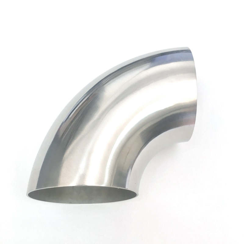 Ticon Industries 1.88in Diameter 90 Degree 1.1D 1mm/.039in Titanium Elbow- No Leg