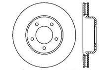 Load image into Gallery viewer, StopTech 05-13 Chrysler300/300C / 09-12 Dodge Challenger Front Left Drilled &amp; Slotted Rotor