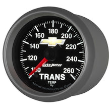 Load image into Gallery viewer, Autometer Performance Parts 52mm 100-260 Deg F Trans Temp COPO Camaro Gauge Pack