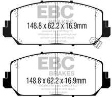 Load image into Gallery viewer, EBC 16+ Acura ILX 2.4 Ultimax2 Front Brake Pads