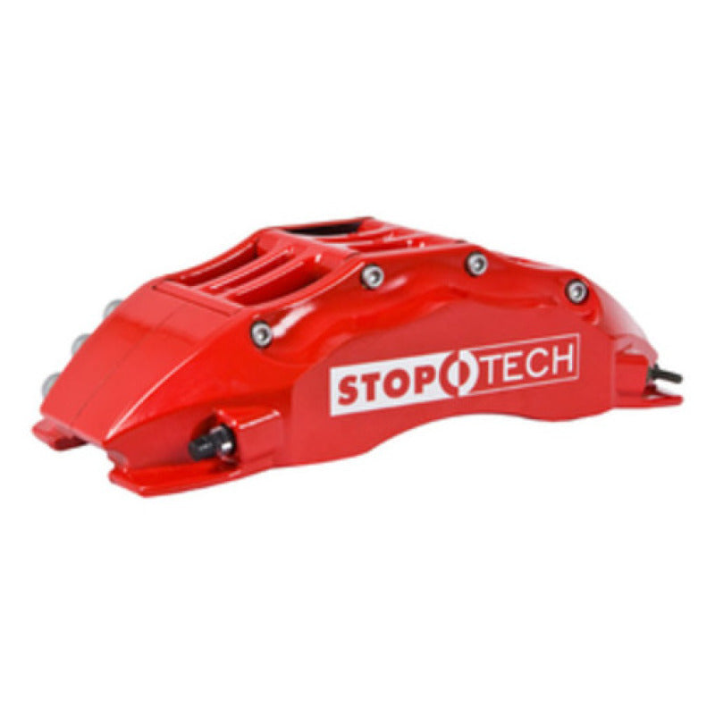 StopTech 08-09 WRX STi Front BBK ST60 355x32 Slotted Rotors Red Calipers