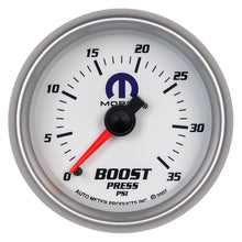 Load image into Gallery viewer, Autometer Mopar 2-1/16in Mechanical 0-35PSI Boost Gauge