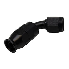 Load image into Gallery viewer, DeatschWerks 6 AN Female Flare Swivel 60-Degree Hose End PTFE - Anodized Matte Black