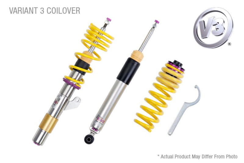 KW Coilover Kit V3 2016+ Chevy Camaro 6th Gen w/ Electronic Dampers